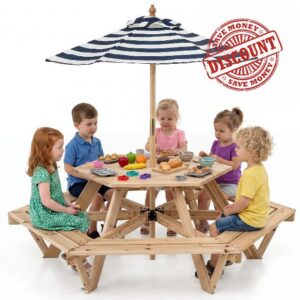COSTWAY Kids Picnic Table