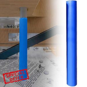 4Ft Round Pole Safe Pads Weatherproof Playground Post Padding Wrap for Player Protect Column Cover for Enhanced Safe on Playgrounds