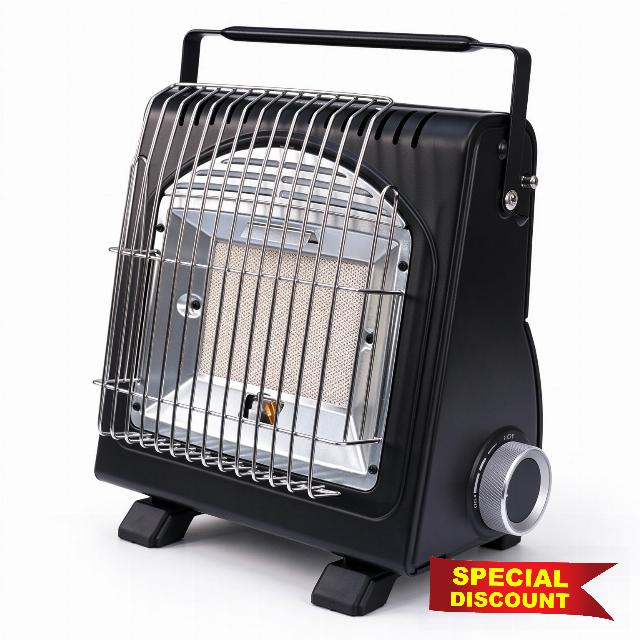 2-In-1 Portable Butane Heater And Stove