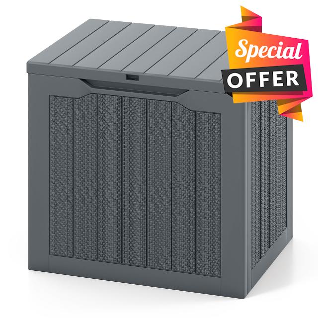 TANGZON Lockable Garden Storage Box