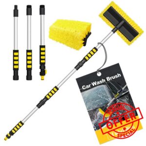 TidyBliss Car Wash Brush with Hose Attachment