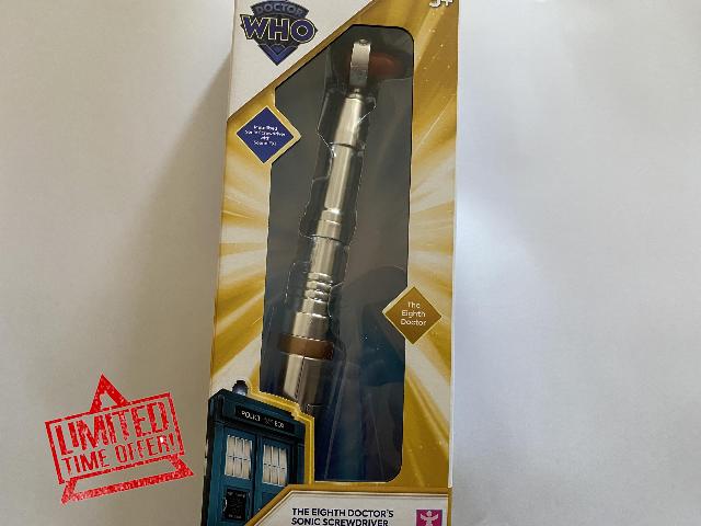 Doctor who the Eighth Doctors Sonic Screwdrive