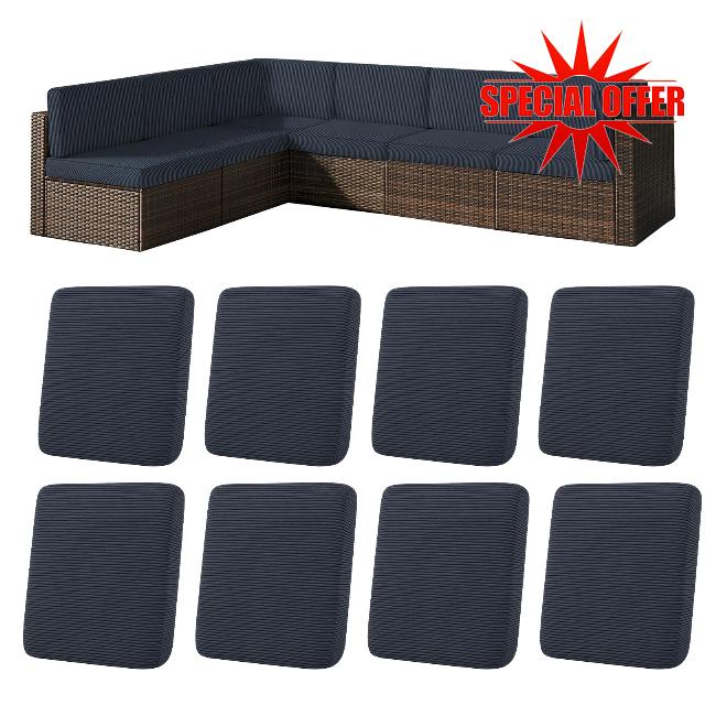 8-Piece Patio Cushion Covers