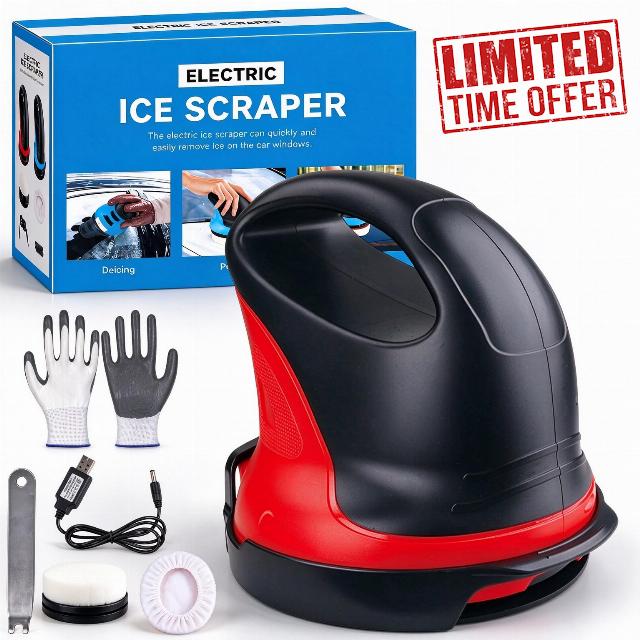 Electric Ice Scraper for Car Windscreen