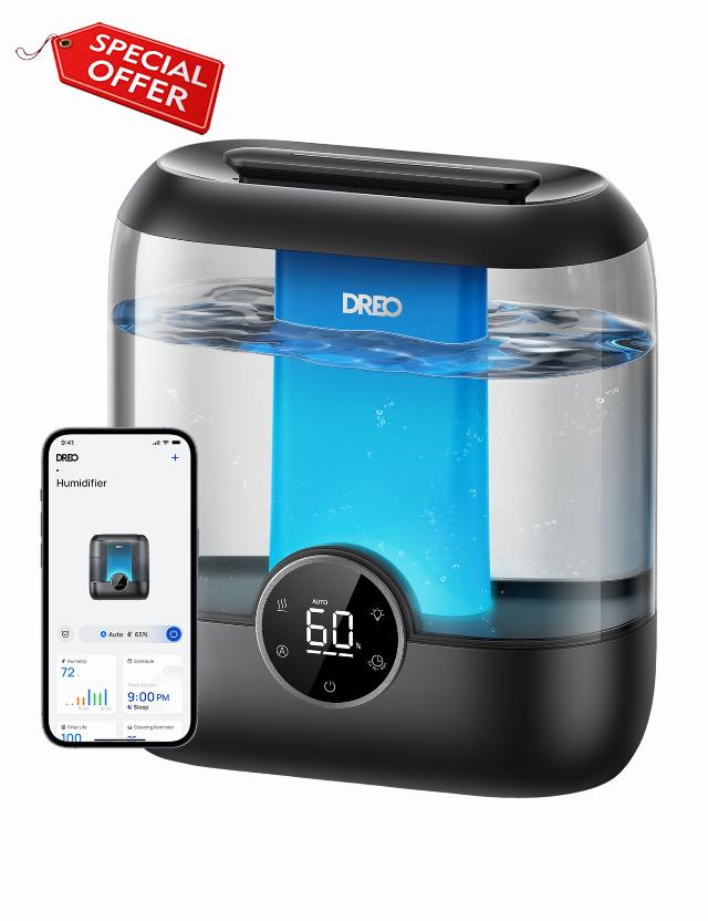 DREO Smart Humidifiers for Bedroom