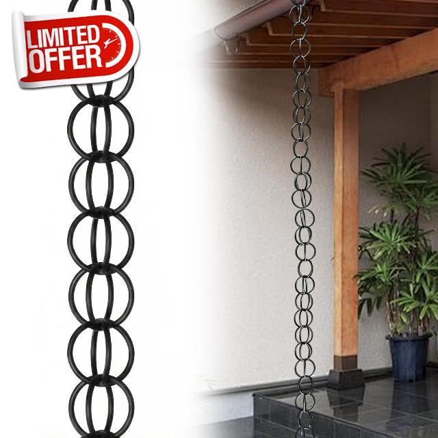 Rain Chains for Gutters