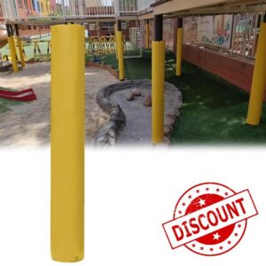 Basketball Pole Padding - Weather-Resistant Safety Pads for 3.9ft to 5.9ft Poles