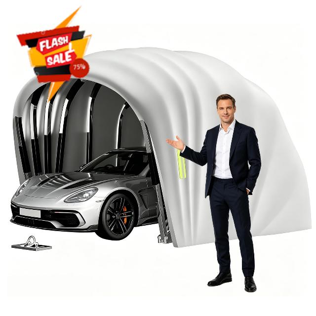 Semi-Automatic Foldable Steel Carport