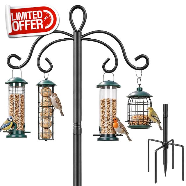 Bird Feeders Hanging Station
