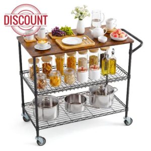 Outdoor Grill Dining Cart
