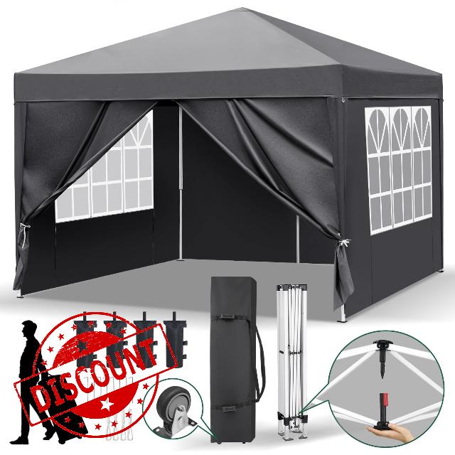 Bonnlo Pop Up Gazebo 3m x 3m