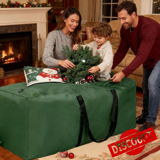 670L Extra Large Waterproof Christmas Tree Storage Bag