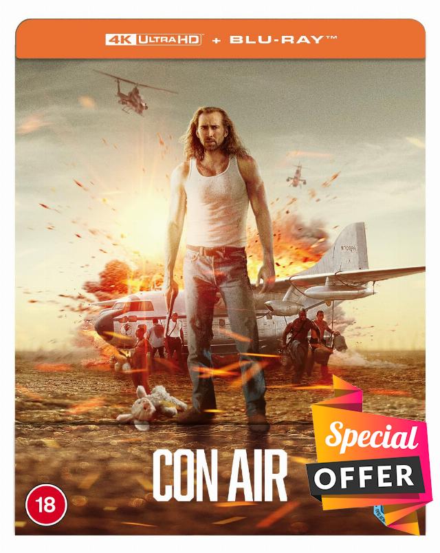 Con Air SteelBook [4K Ultra HD &
