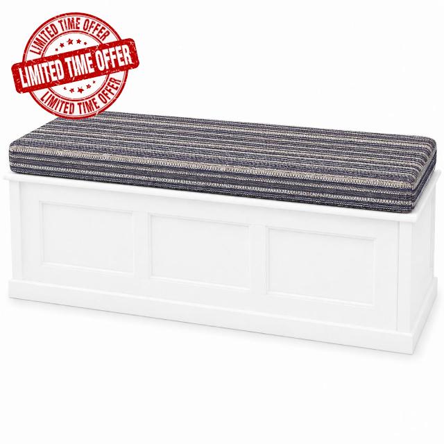 Bench Cushion Supportive Balcony Furniture Cushion Outdoor Chair Cushions                                                          Water-Repellent
