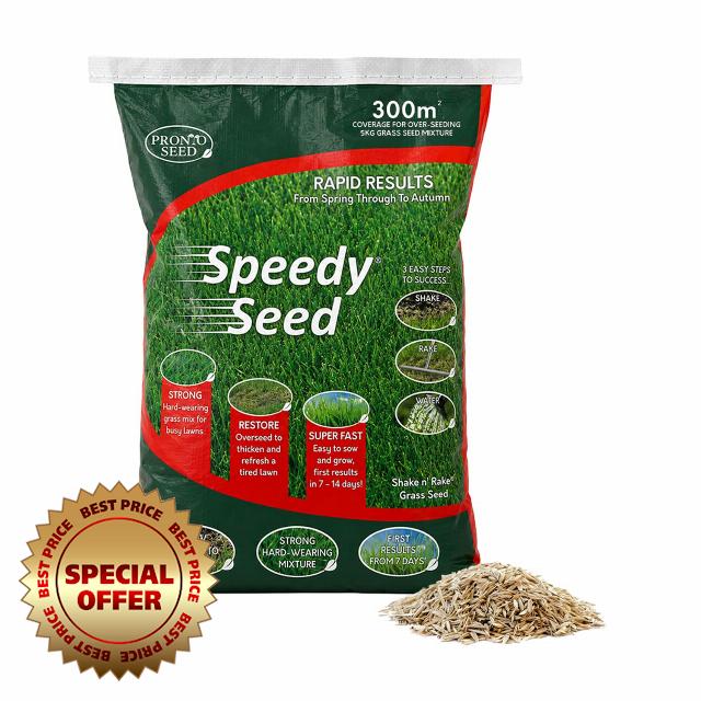 Pronto Seed Premium Fast Growing Grass Seed 5KG