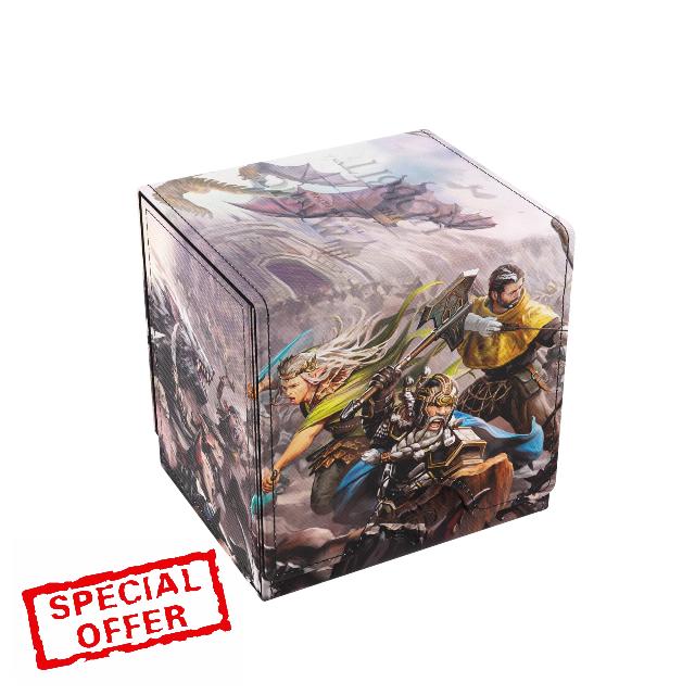Gamegenic | MTG The Hobbit Sidekick PRO 100+ XL - Battle of Five Armies                                                          Magic The Gathering Officially Licenced Trading Card deck boxes accessory. Protecting and storing your collectible cards