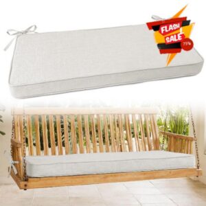 Indoor Linen Bench Cushion 5 cm Thick 95x40cm