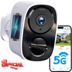 HITELLARCAM 2K Wireless Security Camera Outdoor