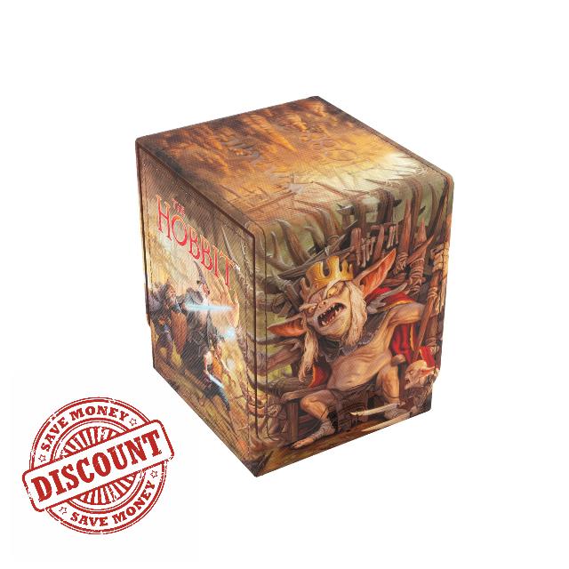 Gamegenic | MTG The Hobbit Squire PLUS 100+ XL - Battle of Goblin-Town                                                          Magic The Gathering Officially Licenced Trading Card deck boxes accessory. Protecting and storing your collectible cards
