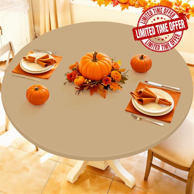 Moosfor Spandex Round Tablecloth