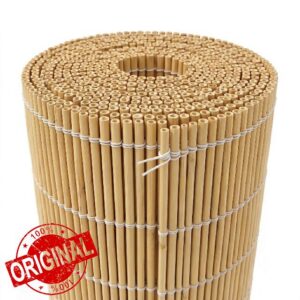 Natural Peeled Banboo Screening Roll for Garden Privacy