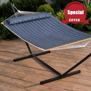 Folding Hammock with Stand Cushion