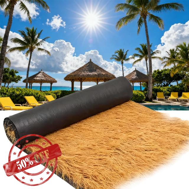 1M*10M Artificial Grass Roof