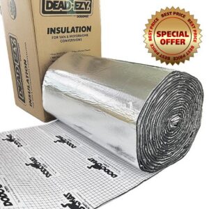 Dodo Mat Dead-EZY Thermal Liner Camper Van Insulation - 0.5m x 10M Roll (5sq.m Coverage)