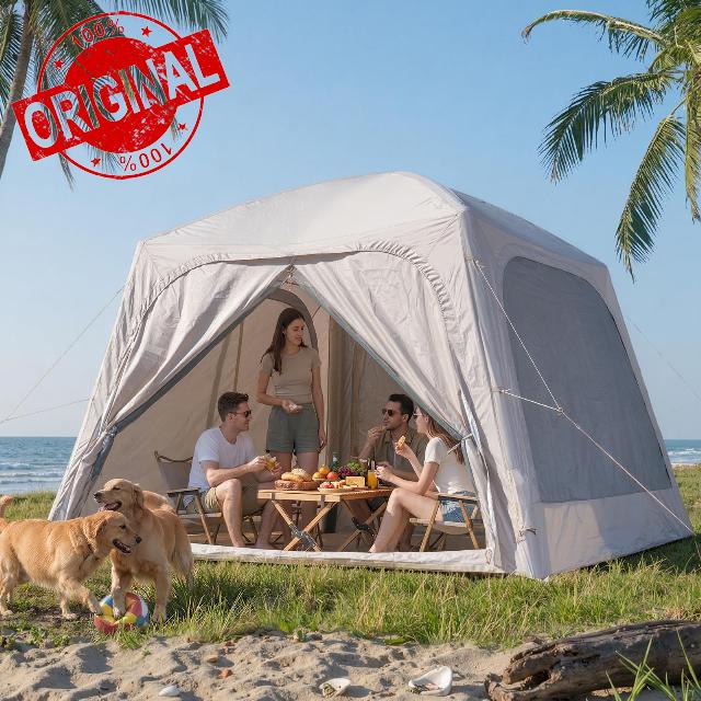 Inflatable Gazebo with Removable Sides 3m x 3m x 2.3m