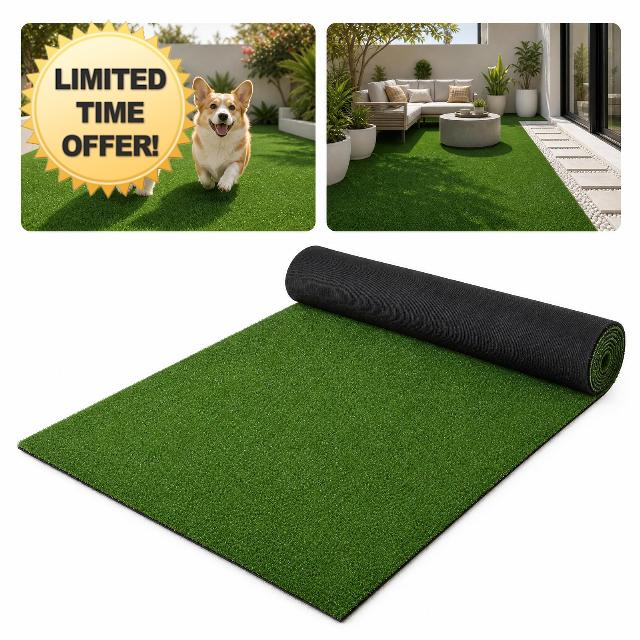 TANGZON Artificial Grass Rug