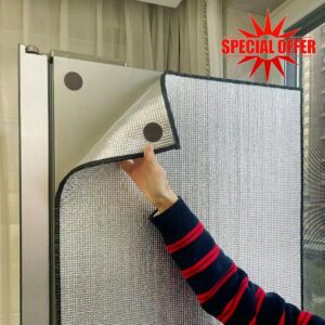 Refrigerator Insulation Cover Aluminum Foil Heat Shield for Appliances                                                          Double-sided reflective foil with scratch-resistant coating and magnetic or adhesive mounting for quick installatio