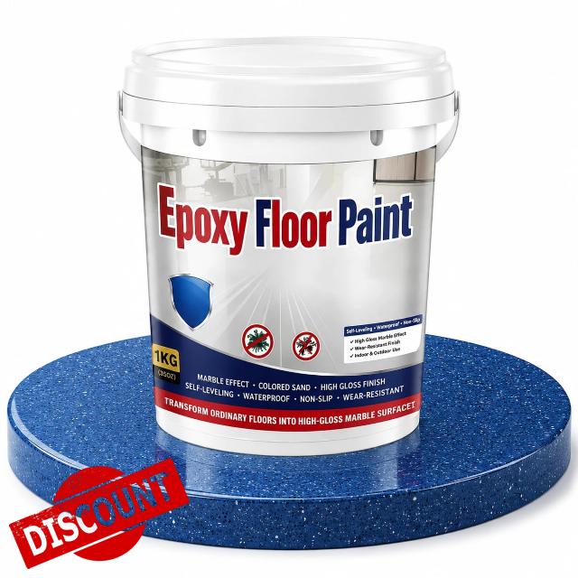 Epoxy Colored Sand Floor Paint