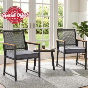 LIFERUN 3 Pieces Bistro Set