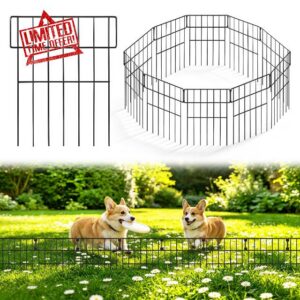 10 Panel Decorative Garden Fence