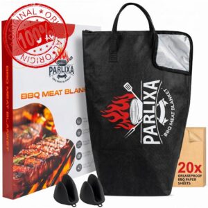 BBQ Blanket for Resting Meat – 21in Insulated Brisket Bag – 5-Layer Heat Retention Meat Resting Bag – Unique Gifts for Men