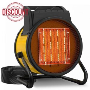 SISUPASSIE Electric Fan Heater