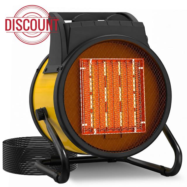 SISUPASSIE Electric Fan Heater