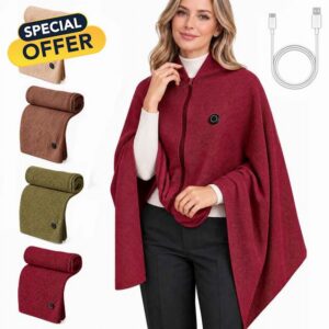 Heated Blanket Shawl for Women