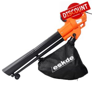 eSkde 3500W Electric Garden Leaf Blower Vacuum with 10m Cable                                                          Blow