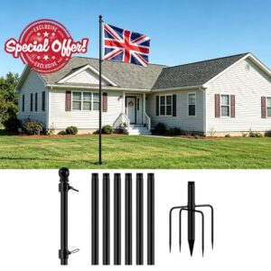 10FT Flag Poles for Garden