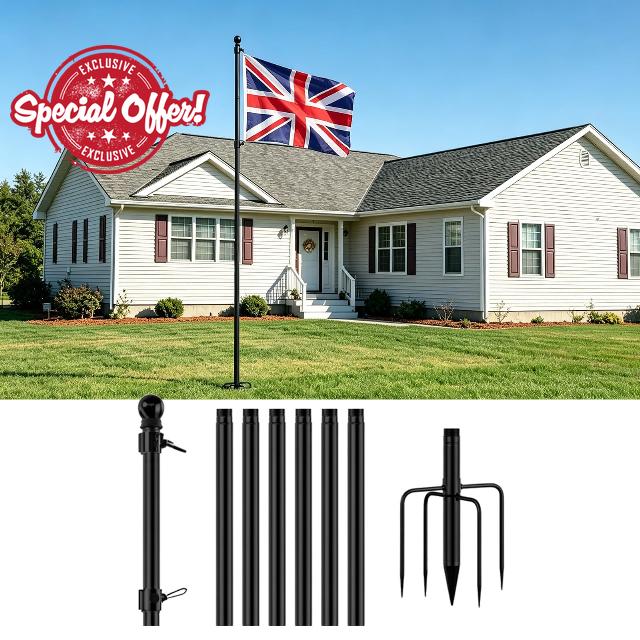 10FT Flag Poles for Garden