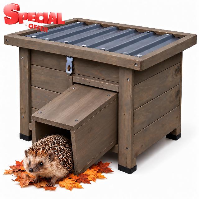 elaxdays Hedgehog House