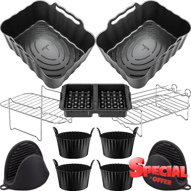 Tower 9L Dual Basket Accessories | Original™ Complete Set