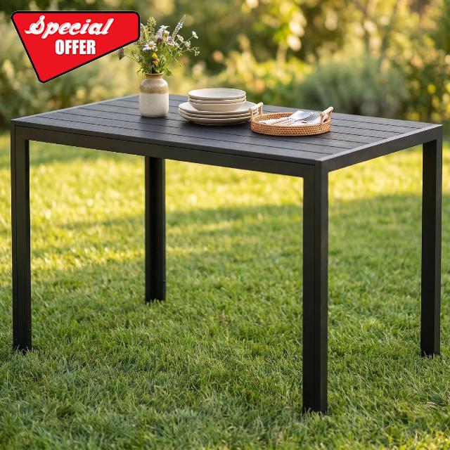 Clevich Rectangular Garden Table