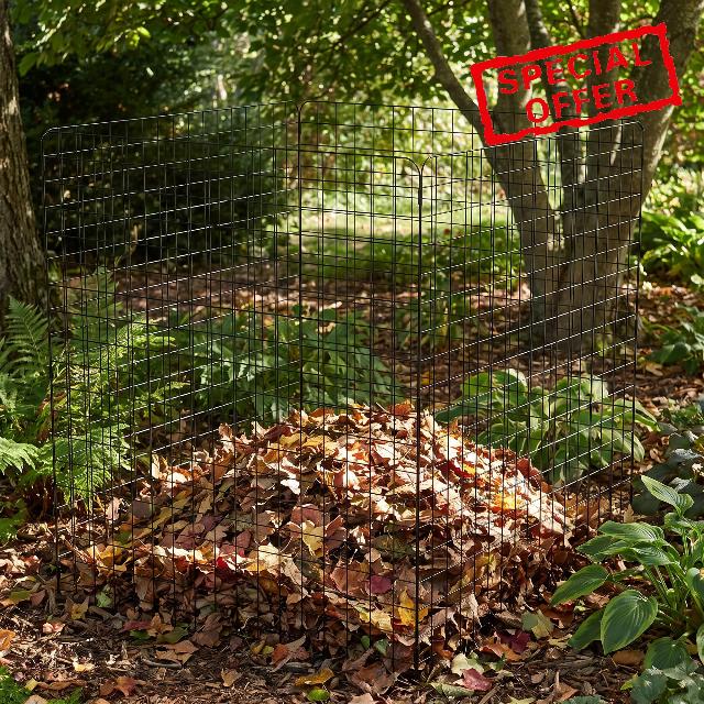 Metal Wire Compost Bin Outdoor 440L