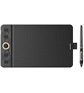 GAOMON WH851 Wireless Drawing Tablet,Battery-Free AP519 Digital Pen, 8 Programmable Press Keys, I...