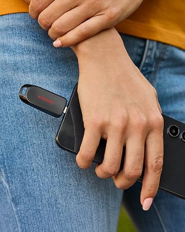 SanDisk Portable Drive 500GB, Up to 600MB/s Read Speeds (New Model) | 4 x Faster than HDD, Durabl...