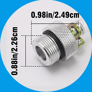 1 PCS 6262A Oil Filling Hose Adapter Kit