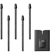 Gray stylus pen with fine pointed tip shown against white background, displaying precision writing instrument with metallic finish and responsive touch capabilities.
