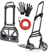 MoverX 2-in-1 Folding Sack Truck, Hand Truck & Platform Trolley, 150kg